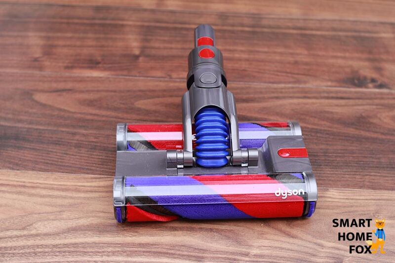 Die 360 Grad Bodendüse von oben